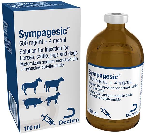 Sympagesic 500 mg/ml + 4 mg/ml Solution for injection