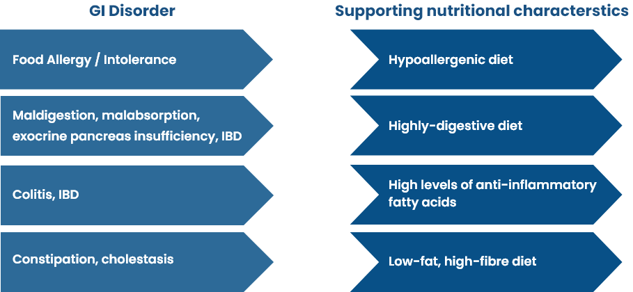 How nutrition can support the gastrointestinal tract