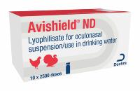 Avishield ND, lyophilisate for oculonasal suspension/use in drinking water, for chickens and turkeys