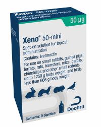 Xeno 50-Mini Spot-On Solution For Topical Administration