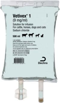 Vetivex 1 Solution For Infusion For Cattle, Horses, Dogs And Cats