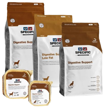 specific digestive support diet for cats and dogs