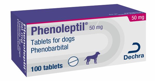 Phenoleptil 50 mg tablets for dogs