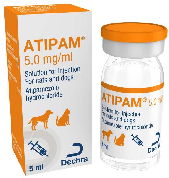 Atipam 5.0 mg/ml solution for injection for cats and dogs