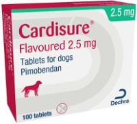 Flavoured 2.5 mg tablets for dogs