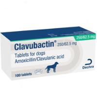 Clavubactin 250/62.5 mg Tablets For Dogs