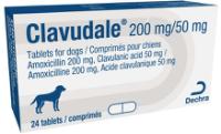 Clavudale 200mg/50mg tablets for dogs
