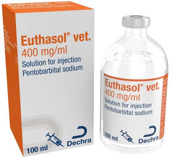 Euthasol vet. 400 mg/ml, solution for injection