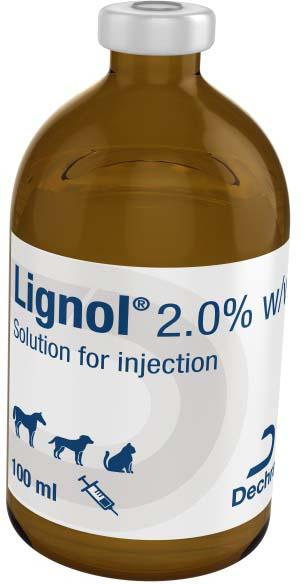 Lignol 2.0% w/v Solution For Injection
