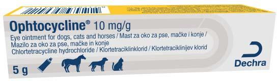 Ophtocycline 10 mg/g eye Ointment For Dogs, Cats And Horses