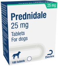 Prednidale 25 mg Tablets For Dogs