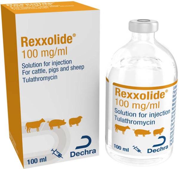 Rexxolide® 100 mg/ml Solution For Injection For Cattle, Pigs And Sheep