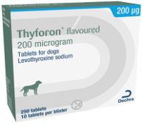 Thyforon Flavoured 200 mcg Tablets For Dogs