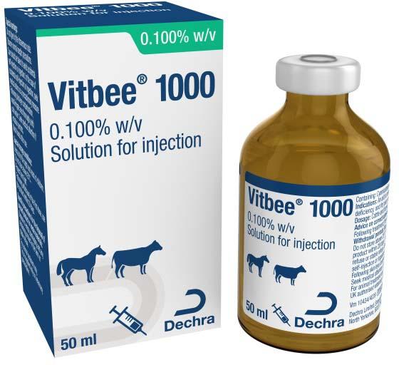Vitbee 1000, 0.100% w/v Solution For Injection