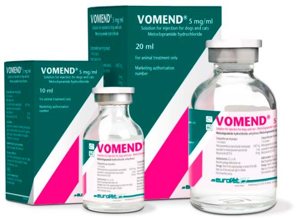 Vomend 5 mg/ml Solution For Injection For Dogs And Cats