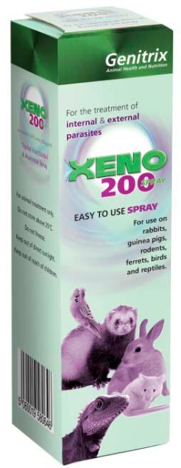 Xeno 200, 0.02% w/w Spray for Topical Administration