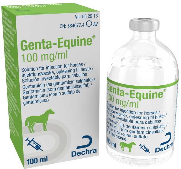 Genta-Equine 100 mg/ml Solution For Injection 